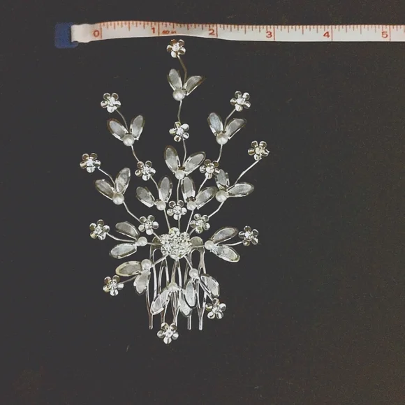 Rhinestone Hair Comb - Picture 4 of 7